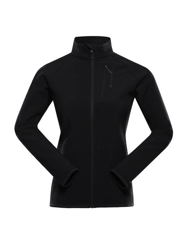 ALPINE PRO Женски топлинен суитшърт с цип ALPINE PRO MORWA black