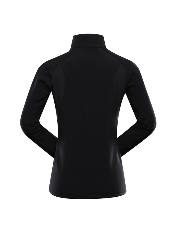 ALPINE PRO Женски топлинен суитшърт с цип ALPINE PRO MORWA black