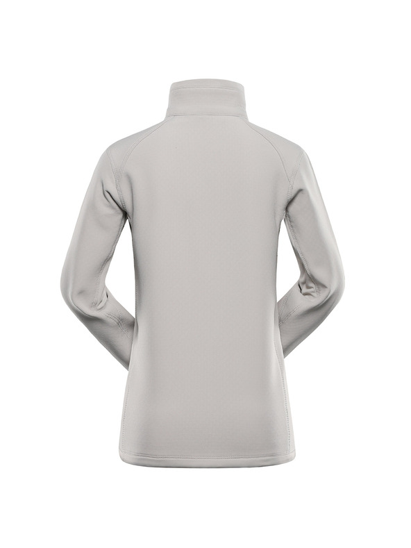 ALPINE PRO Детски суитшърт с цип ALPINE PRO MORWO dove