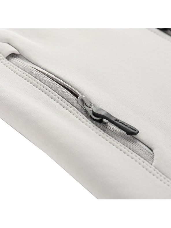 ALPINE PRO Детски суитшърт с цип ALPINE PRO MORWO dove