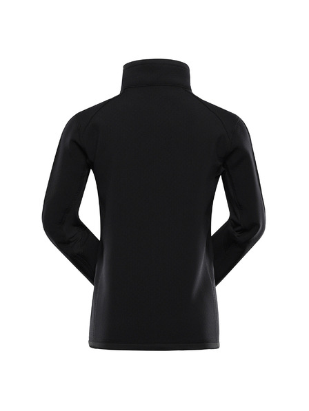 ALPINE PRO Детски суитшърт с цип ALPINE PRO MORWO black