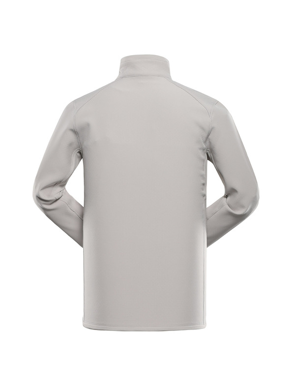 ALPINE PRO Мъжки суитшърт с цип ALPINE PRO MORW dove