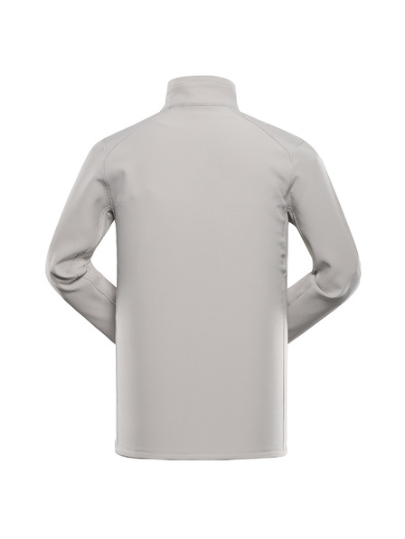 ALPINE PRO Мъжки суитшърт с цип ALPINE PRO MORW dove