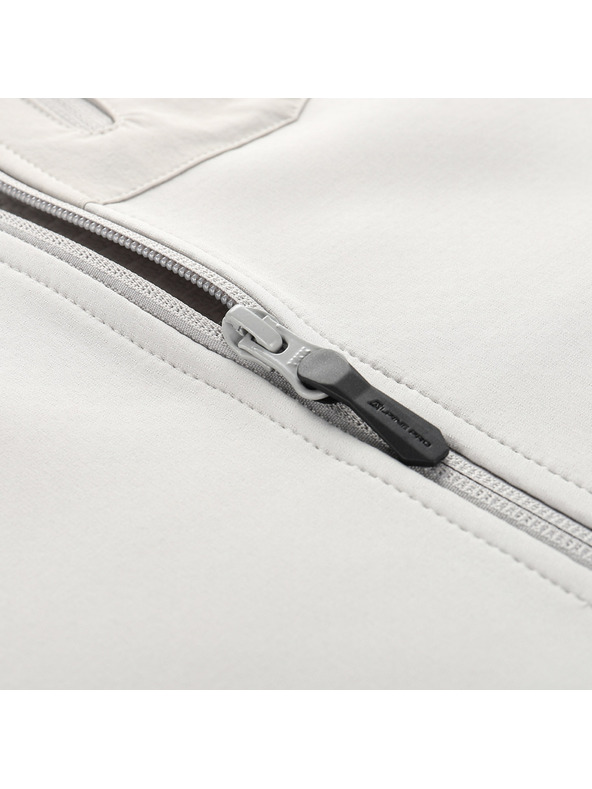 ALPINE PRO Мъжки суитшърт с цип ALPINE PRO MORW dove