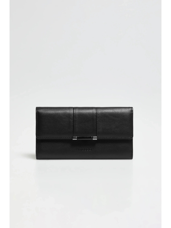 Moodo Голям портфейл черен Moodo