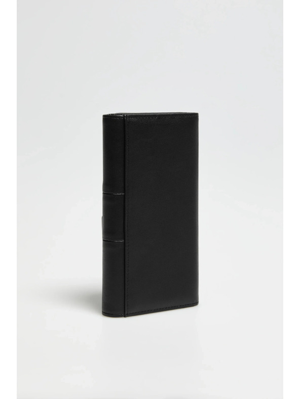 Moodo Голям портфейл черен Moodo