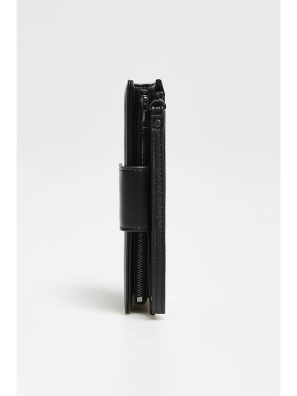 Moodo Голям портфейл черен Moodo