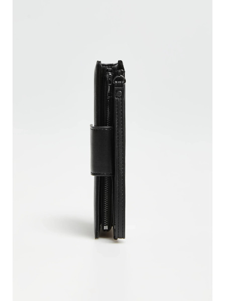 Moodo Голям портфейл черен Moodo