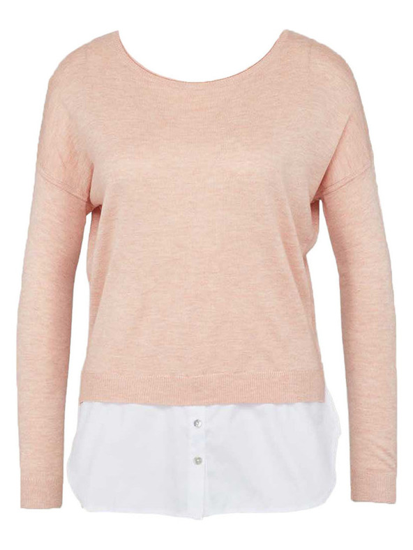 CAMAIEU Розов суитшърт CAMAIEU