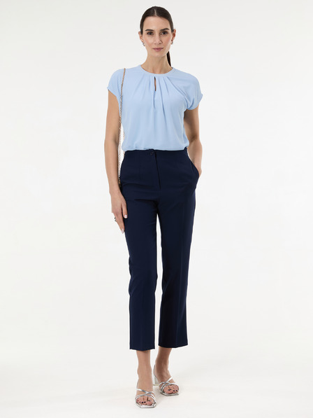 Orsay Светлосиня дамска тениска с къс ръкав ORSAY