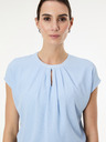 Orsay Светлосиня дамска тениска с къс ръкав ORSAY