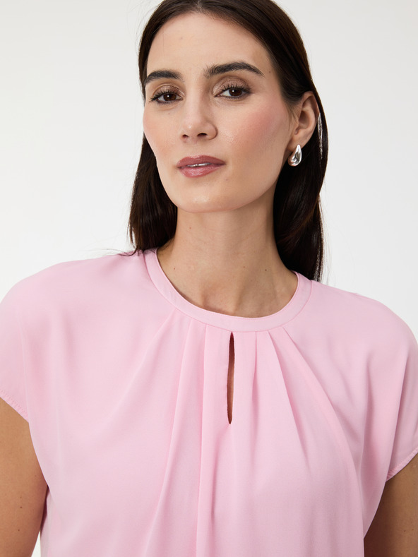 Orsay Розова дамска тениска с къс ръкав ORSAY