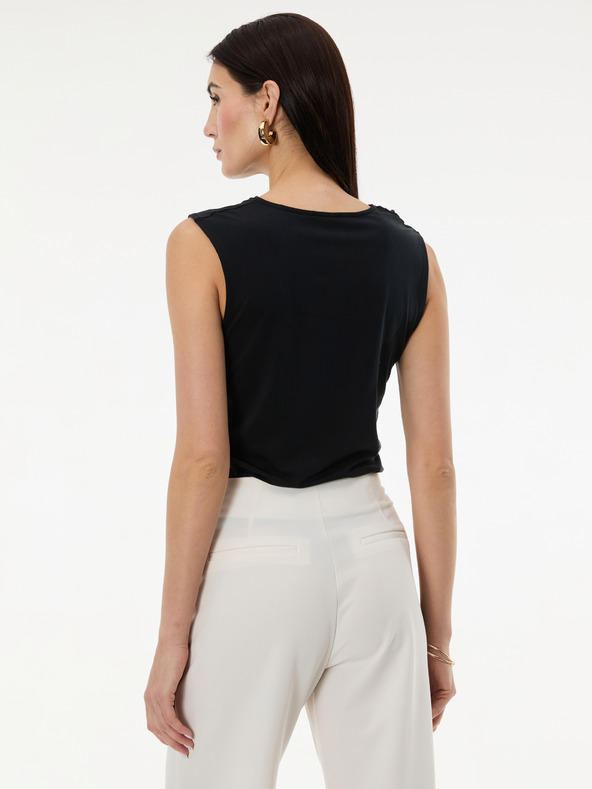 Orsay Черна дамска тениска без ръкави ORSAY