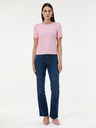 Orsay Светлорозова дамска тениска с къс ръкав ORSAY