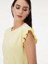 Orsay Жълта дамска тениска с къс ръкав ORSAY