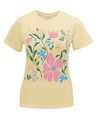 Orsay Жълта дамска тениска с принт ORSAY