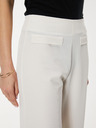 Orsay Бели дамски прави панталони ORSAY