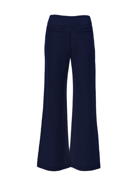 Orsay Тъмносини дамски прави панталони ORSAY