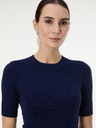 Orsay Тъмносин дамски пуловер с къс ръкав ORSAY