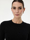 Orsay Черен дамски пуловер с къс ръкав ORSAY