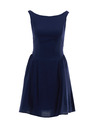 Orsay Тъмносиня дамска рокля без ръкави ORSAY
