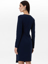 Orsay Тъмносиня дамска рокля до коленете ORSAY
