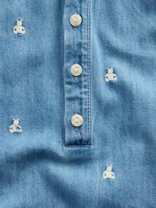 GAP Бебешки дънков гащеризон Brannan Bear GAP