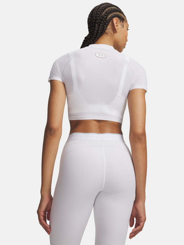 Under Armour Дамска кроп тениска Under Armour HeatGear Elite Crop Mck SS