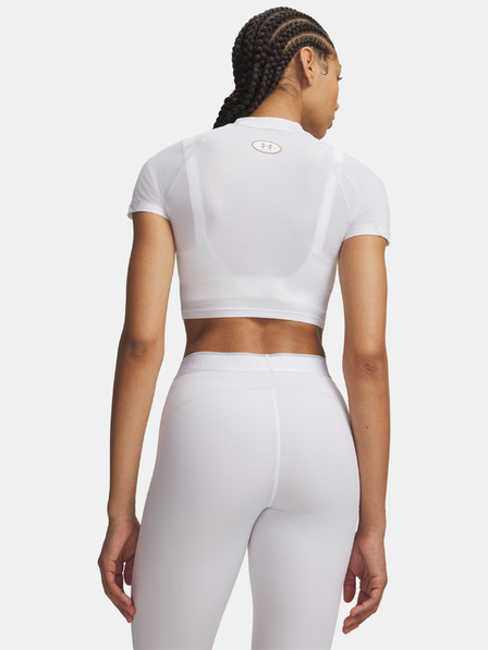 Under Armour Дамска кроп тениска Under Armour HeatGear Elite Crop Mck SS