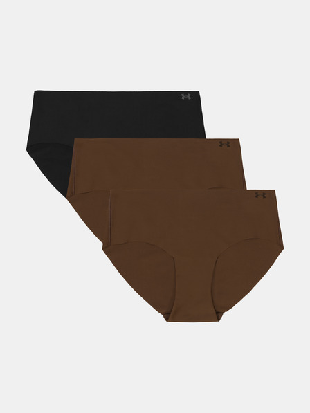 Under Armour Дамски хипстер Under Armour Ua Pure Stretch No Show Hipster-Solid -