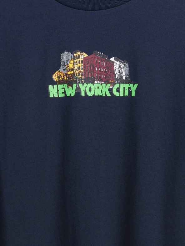 GAP Тениска с печат Everyday Soft GAP