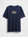 GAP Тениска с печат Everyday Soft GAP