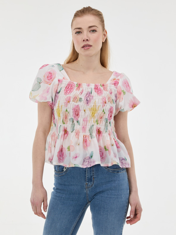 Orsay Розова дамска блуза с десен ORSAY