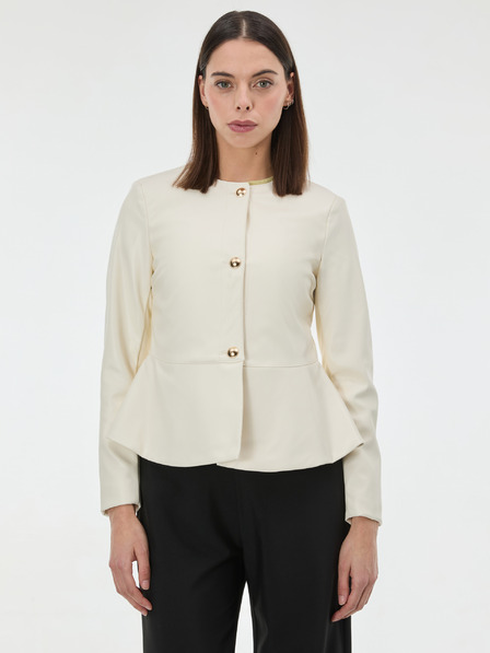 Orsay Кремаво дамско кожено яке ORSAY