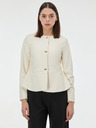 Orsay Кремаво дамско кожено яке ORSAY