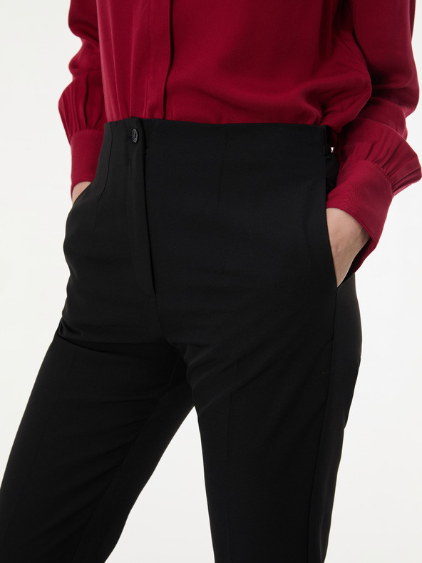 Orsay Черни дамски прави панталони ORSAY