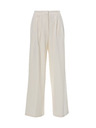 Orsay Кремав дамск широк панталон ORSAY