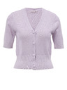Orsay Светлолилав дамски кардиган с къс ръкав ORSAY