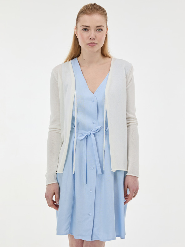 Orsay Кремава дамска жилетка ORSAY