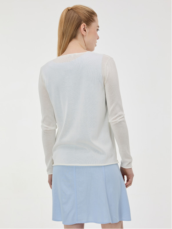 Orsay Кремава дамска жилетка ORSAY