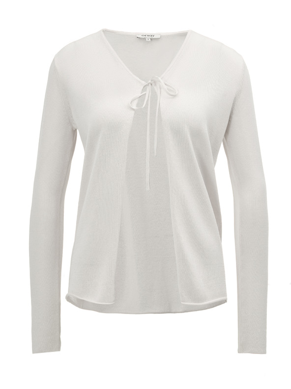 Orsay Кремава дамска жилетка ORSAY