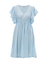Orsay Светлосиня дамска рокля до коленете ORSAY