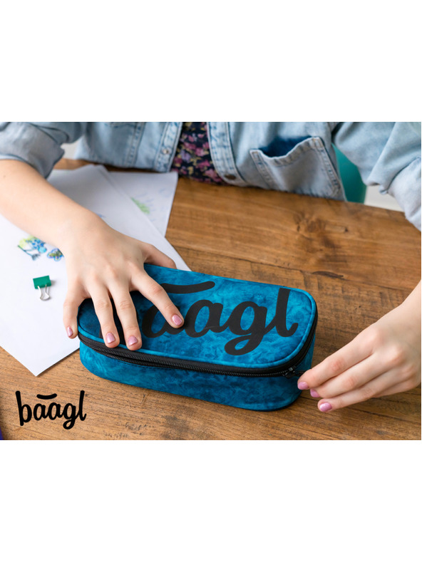 BAAGL  Син ученически моливник Baagl Ocean