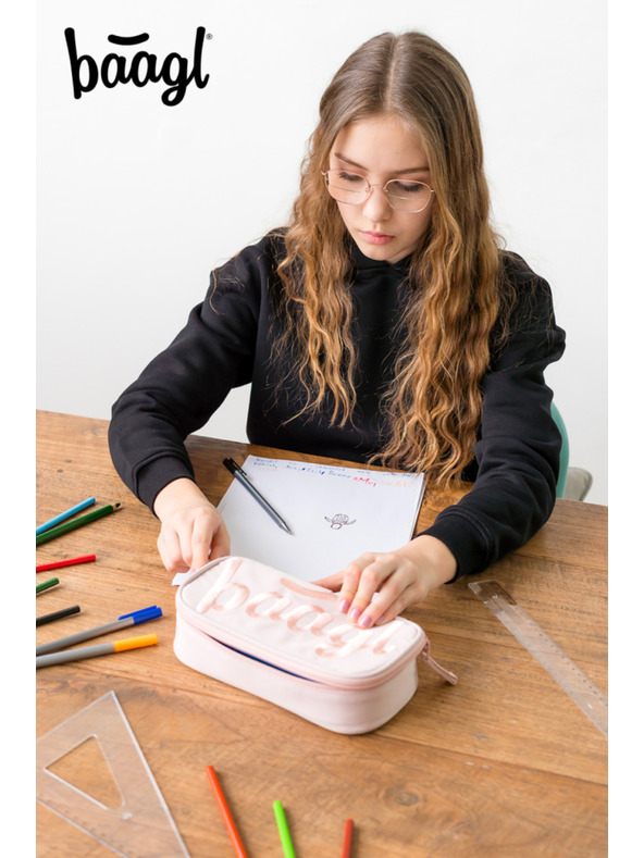 BAAGL  Ученически моливник Baagl Creamy