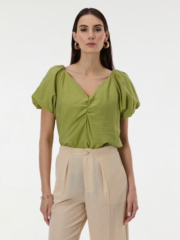 Orsay Светлозелена дамска блуза ORSAY