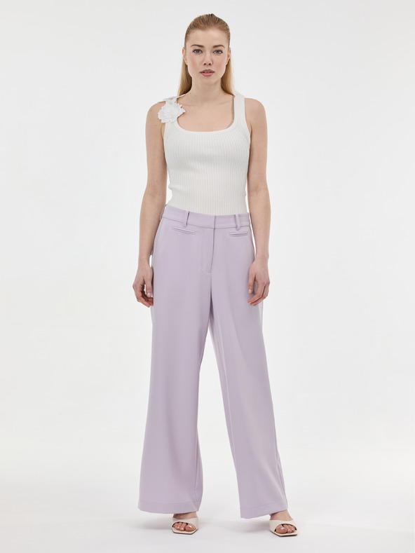 Orsay Бял дамски потник с апликация ORSAY