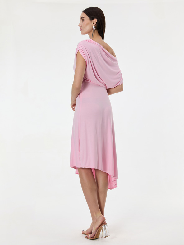 Orsay Светло розова дамска миди рокля ORSAY