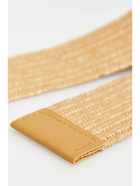 Moodo Плетен колан бежов Moodo