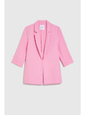 Moodo Розово сако с 3/4 ръкави Moodo