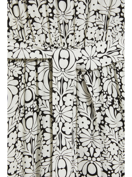 Moodo Черна вискозна рокля Moodo